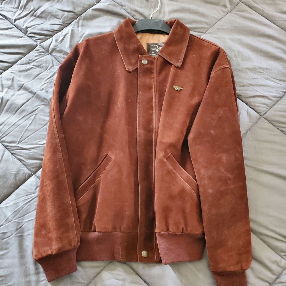 Excellent Reportage Suade Jacket.